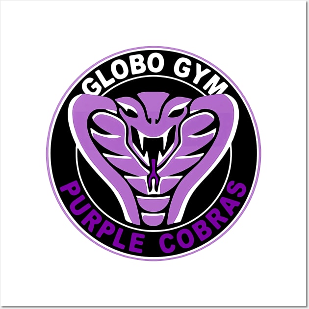 Purple Cobras Dodgeball Wall Art by HipHopTees